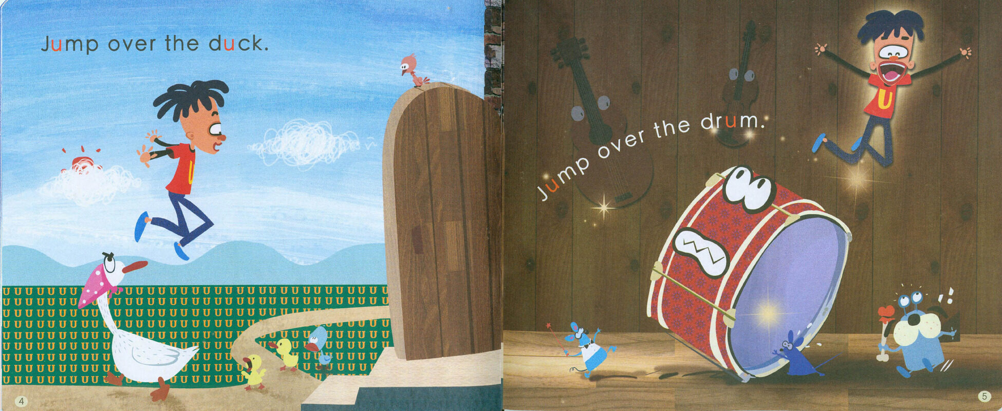 U It's Fun to Jump绘本故事第4页