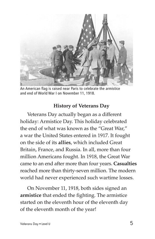 Veterans Day绘本故事第4页