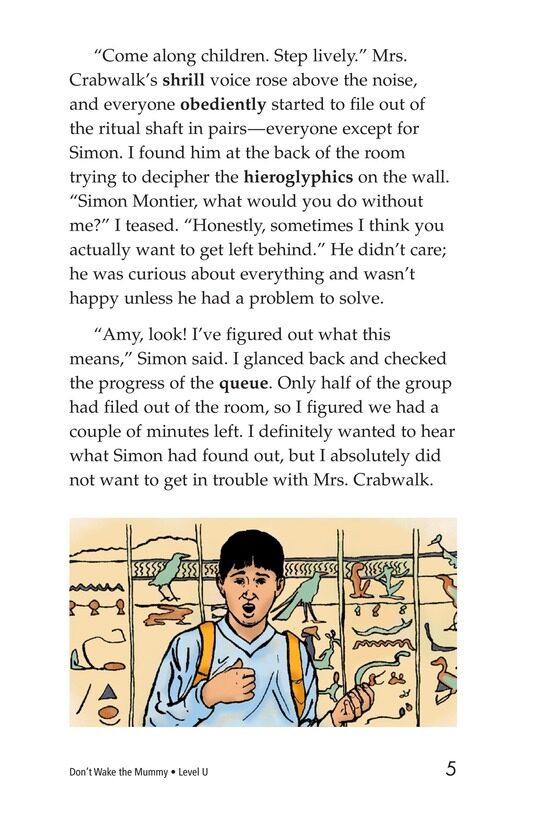 Don't Wake the Mummy绘本故事第4页