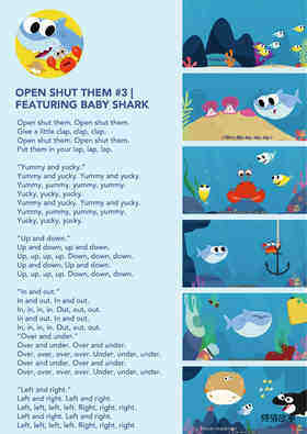 Open Shut Them #3  featuring Baby Shark绘本故事第2页