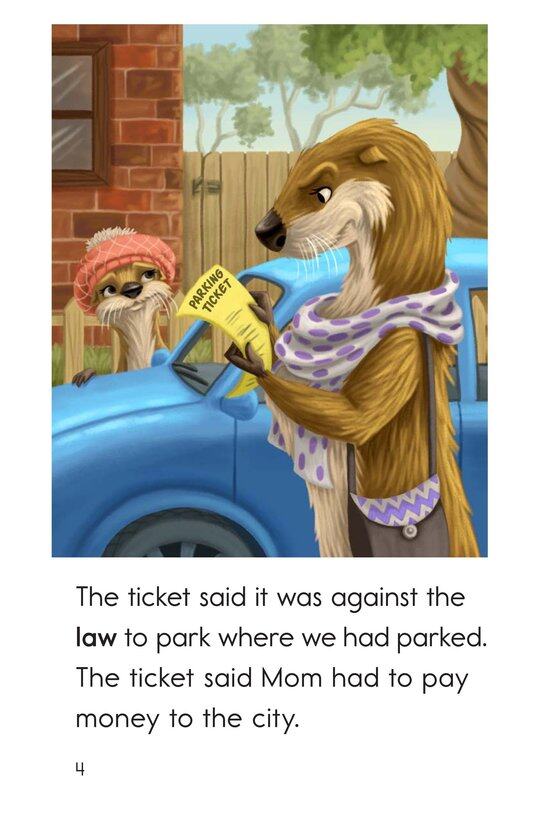 The Parking Ticket绘本故事第4页