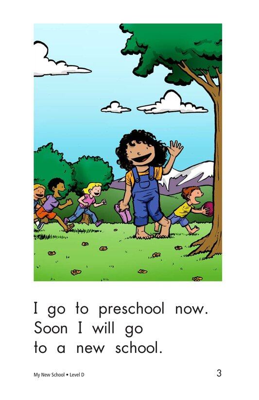 My New School绘本故事第3页