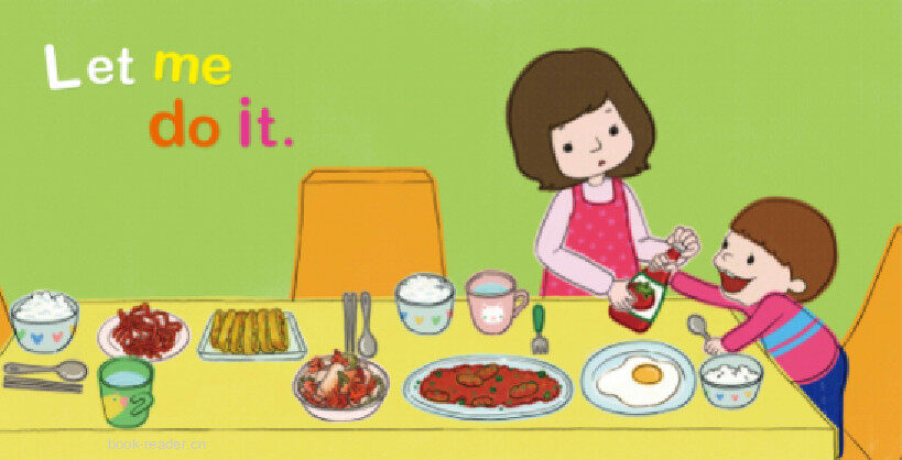 Let me do it绘本故事第5页