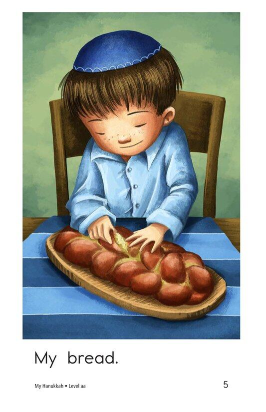 My Hanukkah绘本故事第5页