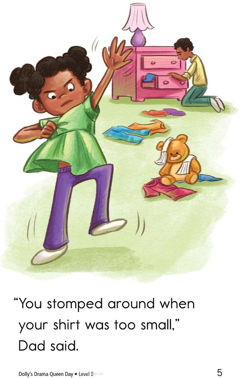 Dolly's Drama Queen Day绘本故事第5页