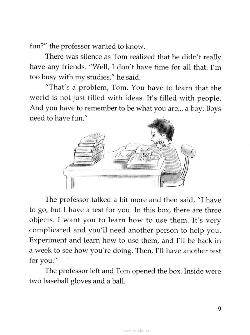 The Boy Who Forgot to Be a Boy绘本故事第3页