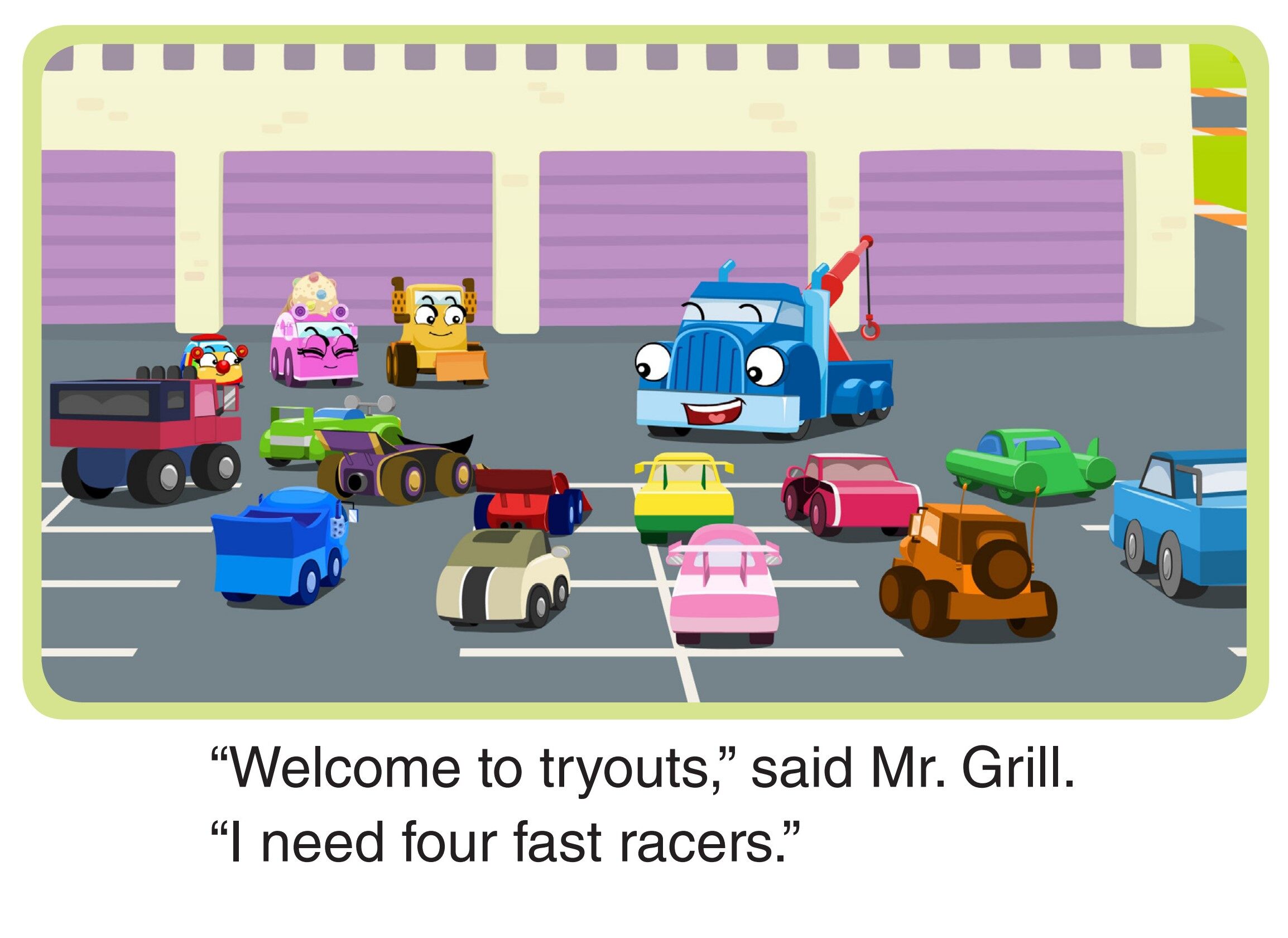 Tryouts绘本故事第4页