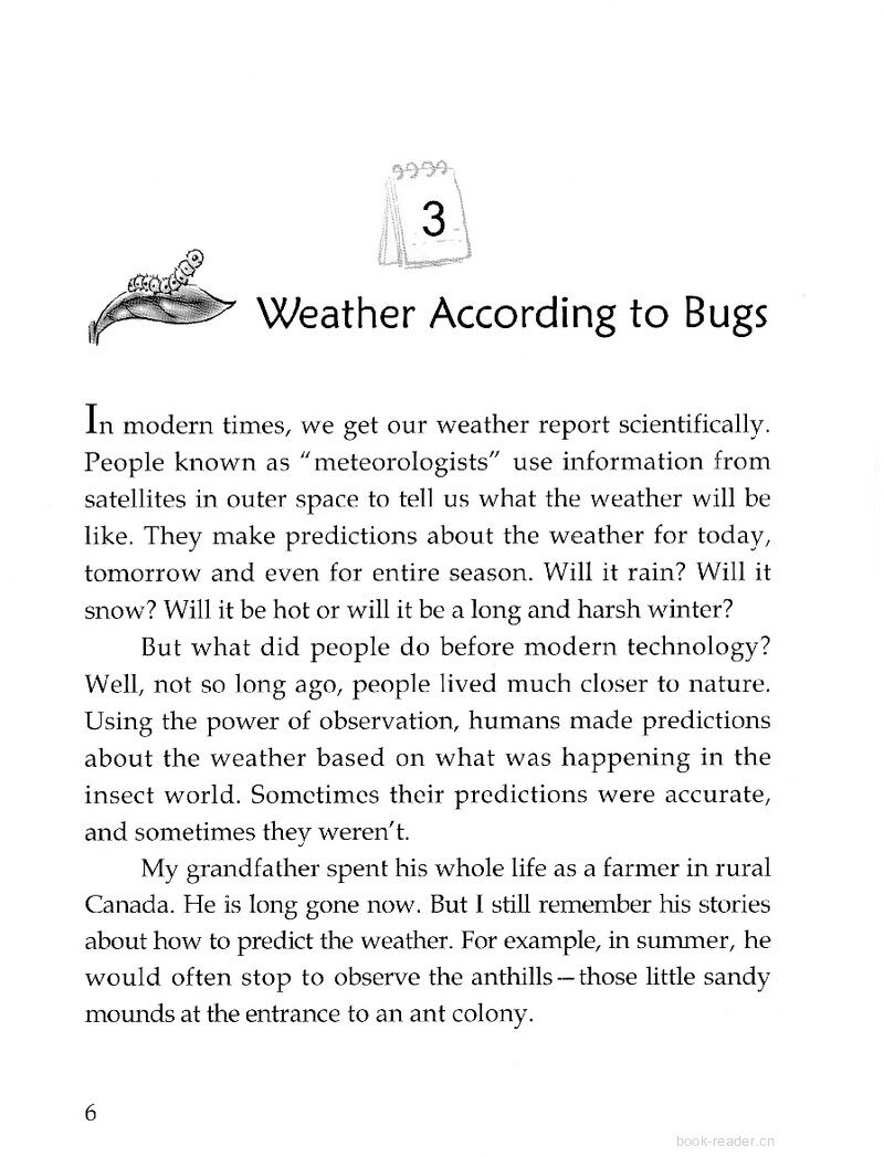 Weather According to Bugs绘本故事第2页
