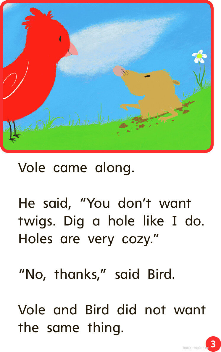 GK Beyond U07W3 Bird's New Home绘本故事第4页