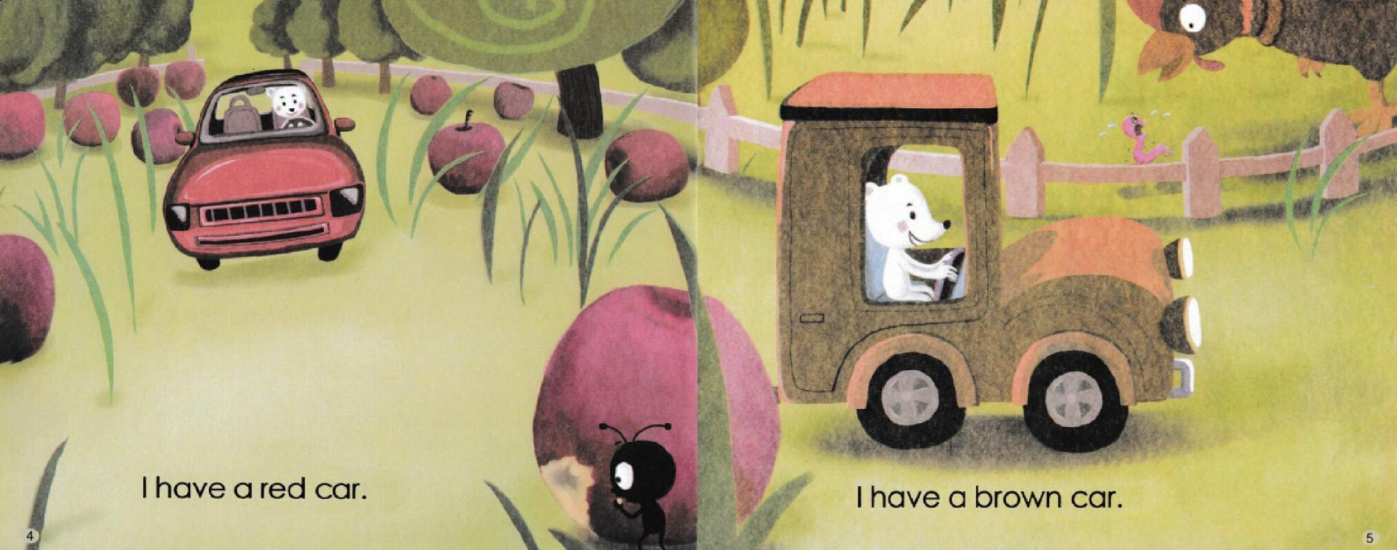 I Have a Rainbow Car绘本故事第4页