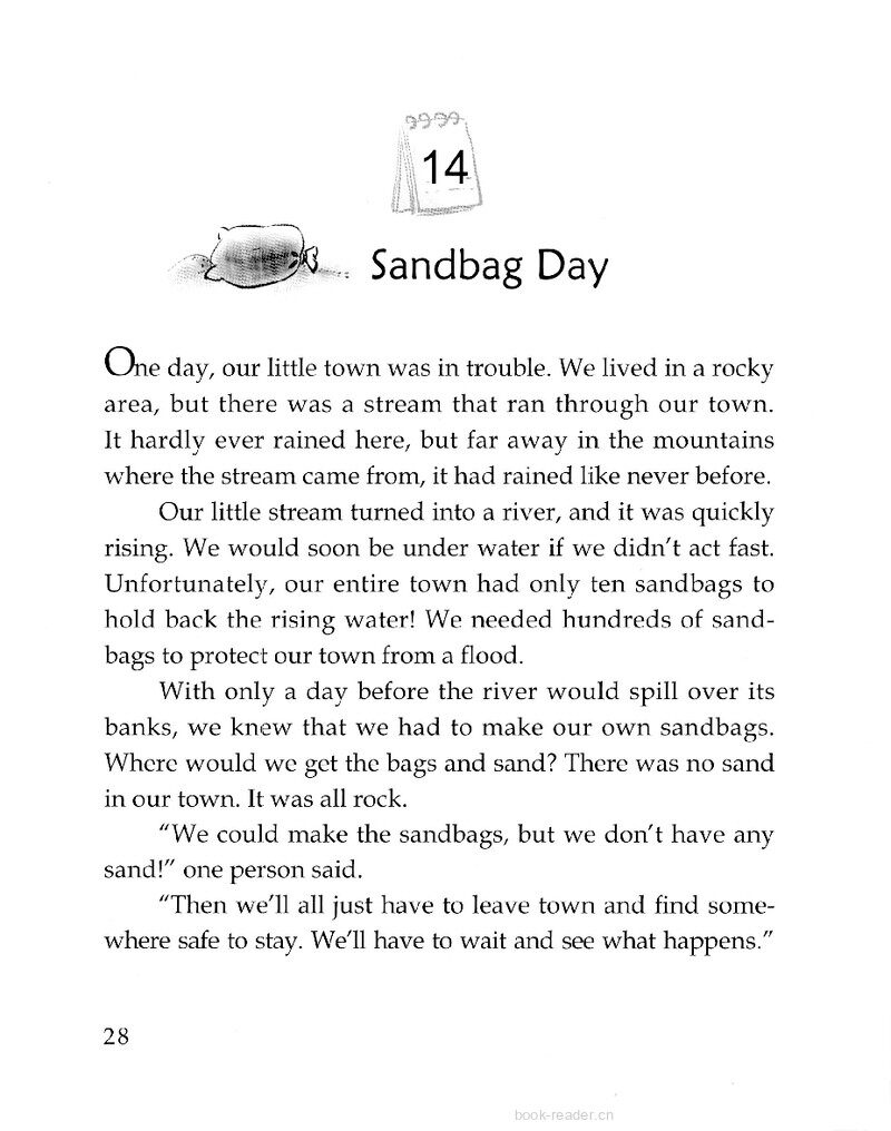 Sandbag Day绘本故事第2页