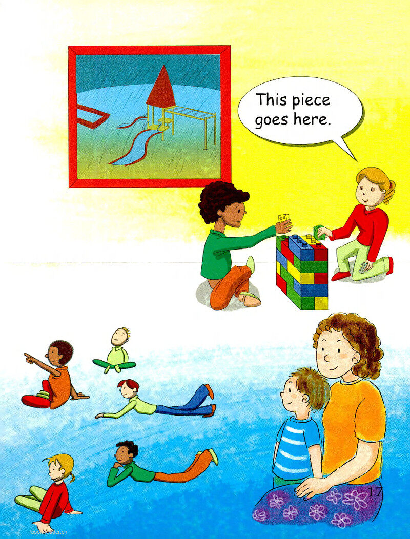 Fun at School绘本故事第3页