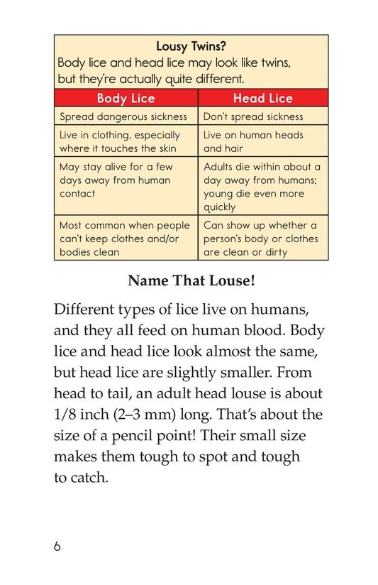 Lice Aren't Nice绘本故事第5页