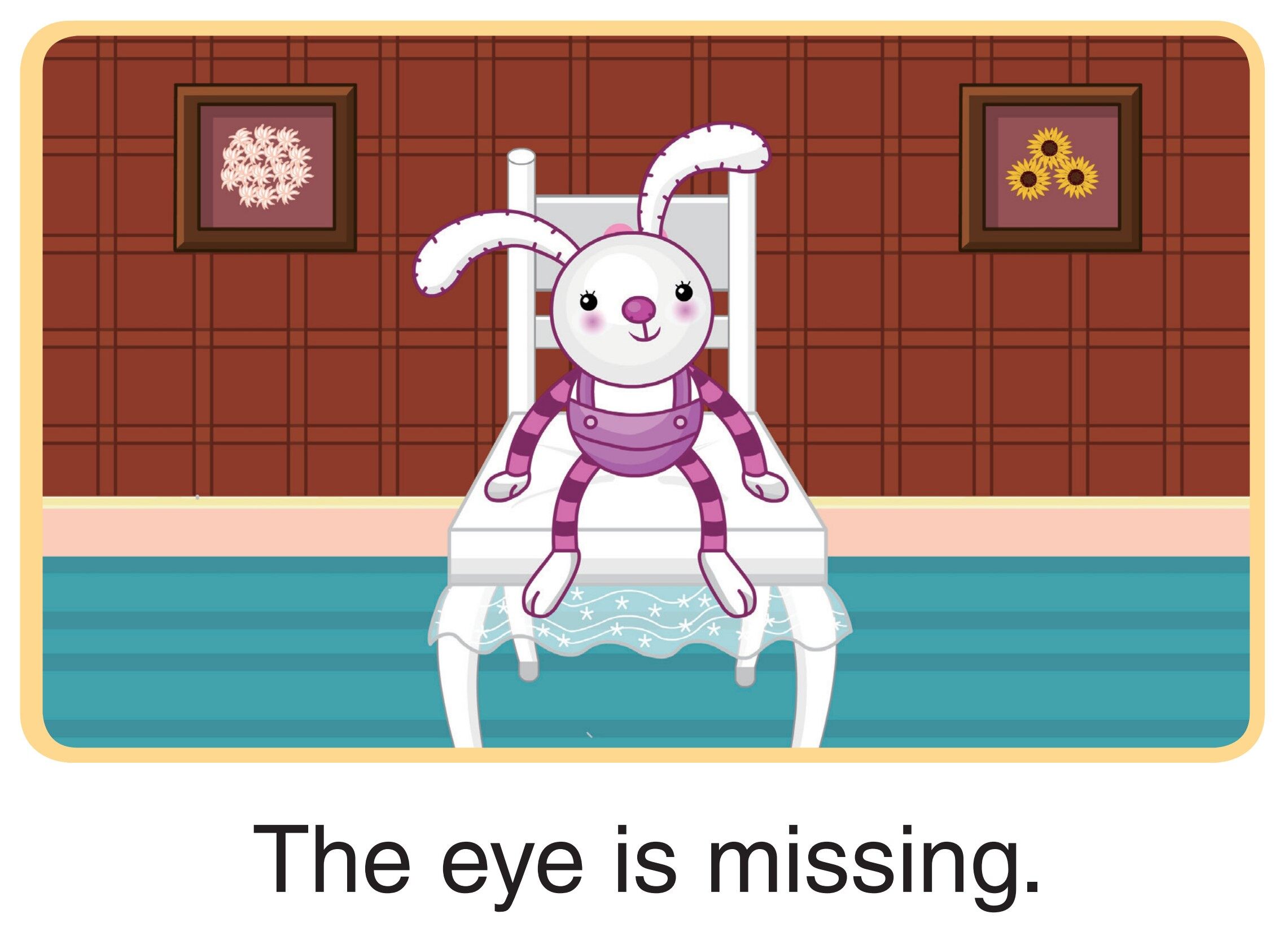 What Is Missing?绘本故事第3页