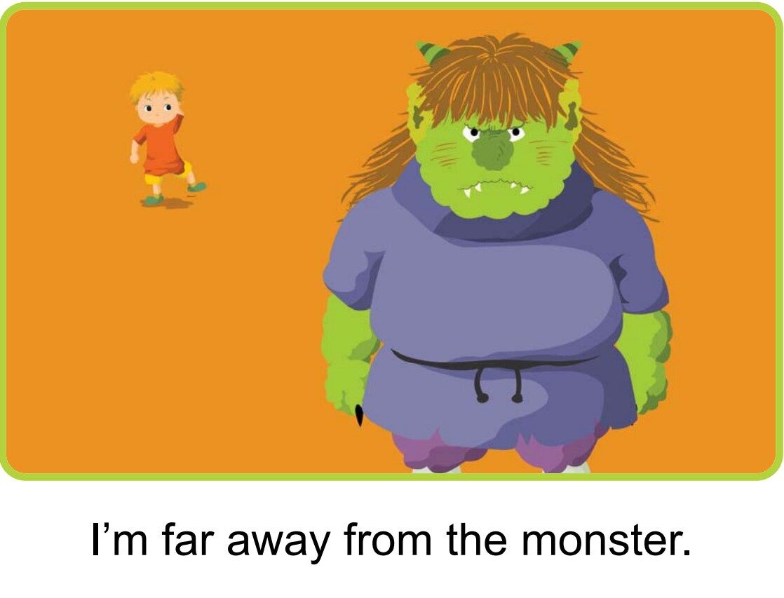 On the Monster绘本故事第5页