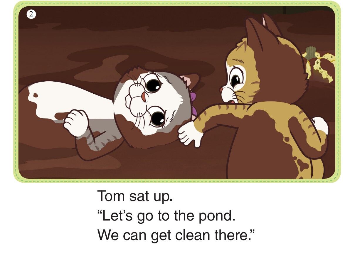 Tom Kitten's New Ball 4-Catch绘本故事第4页