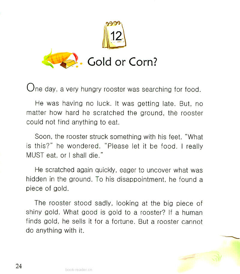 Gold or Corn?绘本故事第2页