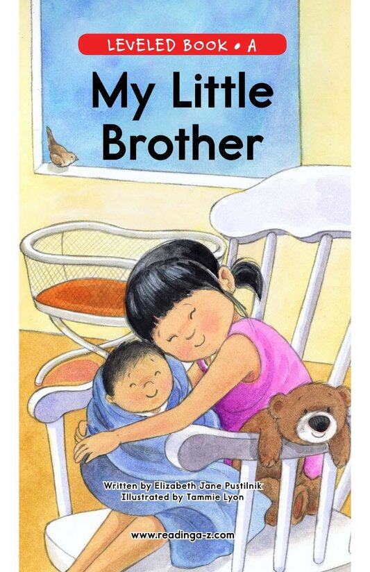My Little Brother绘本故事第2页