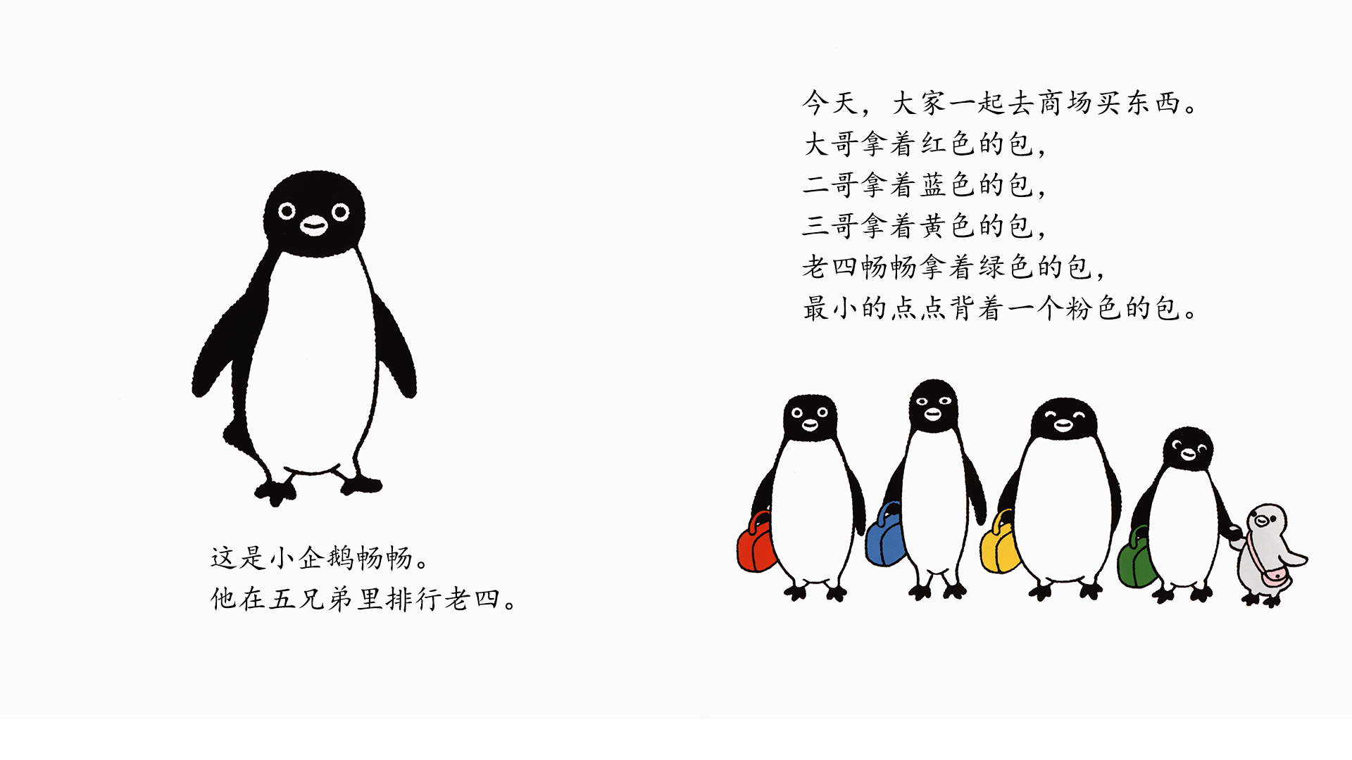小企鹅逛百货商店绘本故事第3页