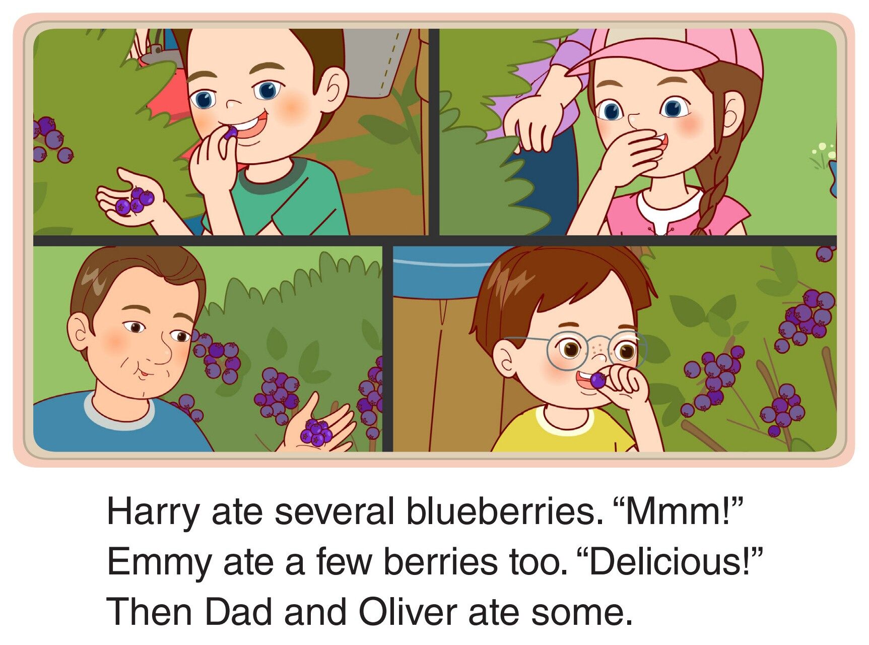 Picking Berries绘本故事第4页