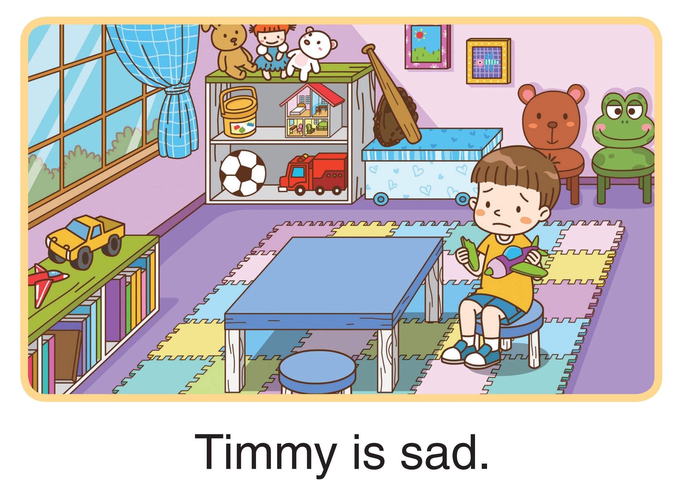 Sad, Sadder, Saddest绘本故事第2页