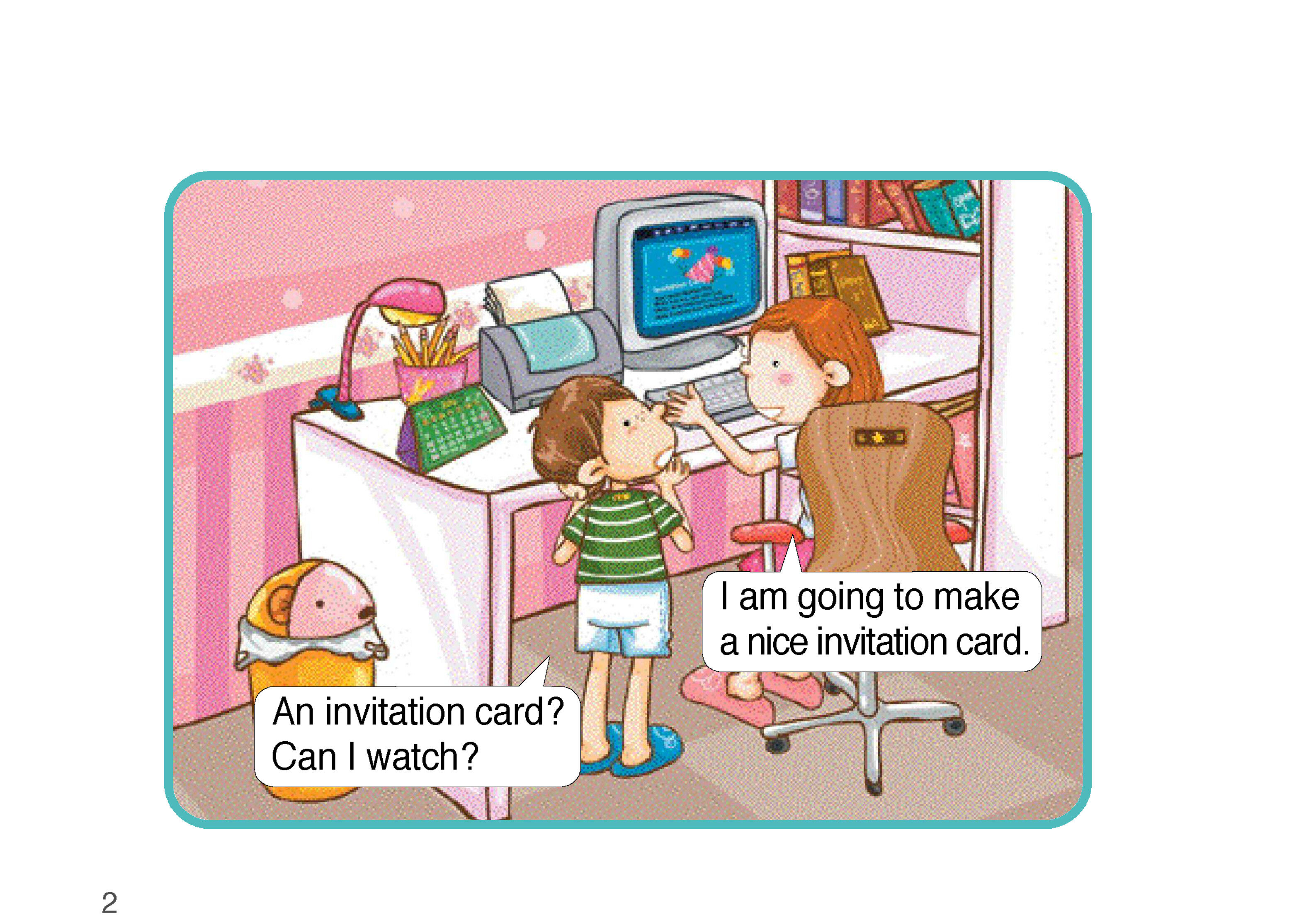 A Birthday Invitation绘本故事第3页