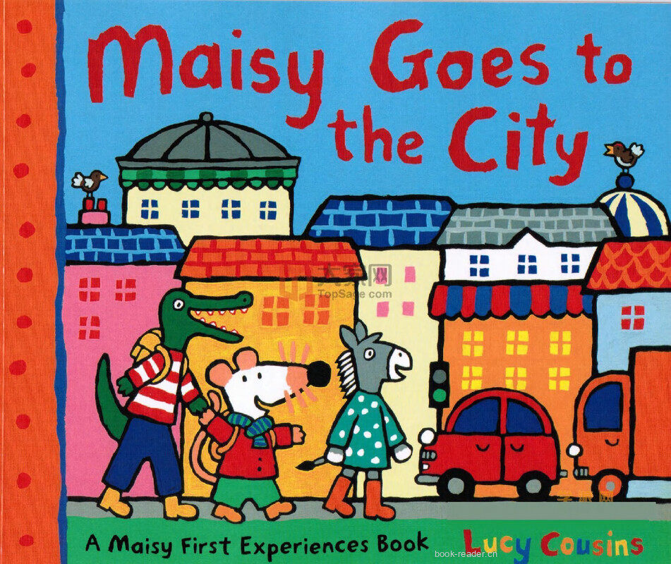 Maisy Goes to the City绘本故事第2页