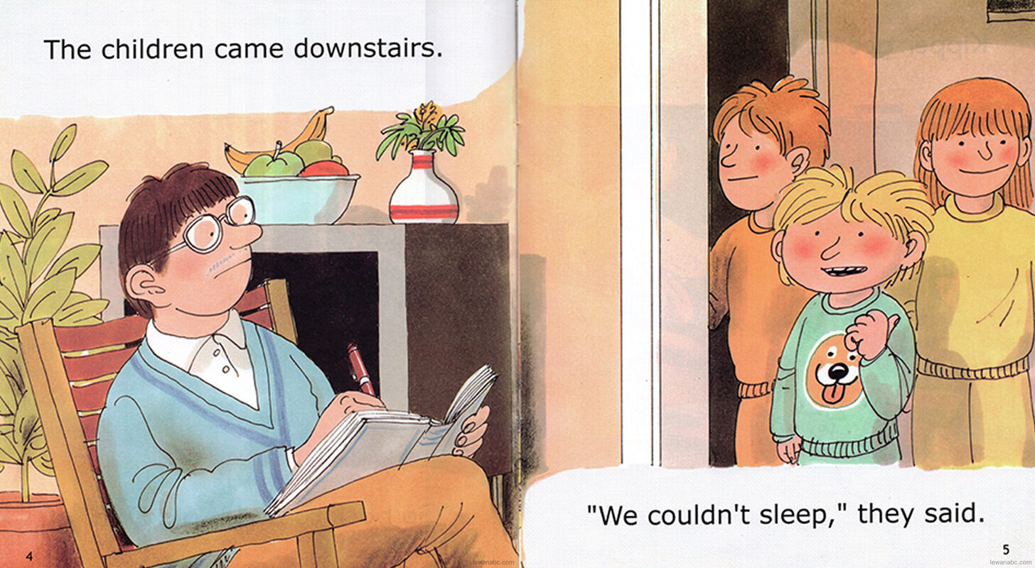 The Baby-sitter绘本故事第5页