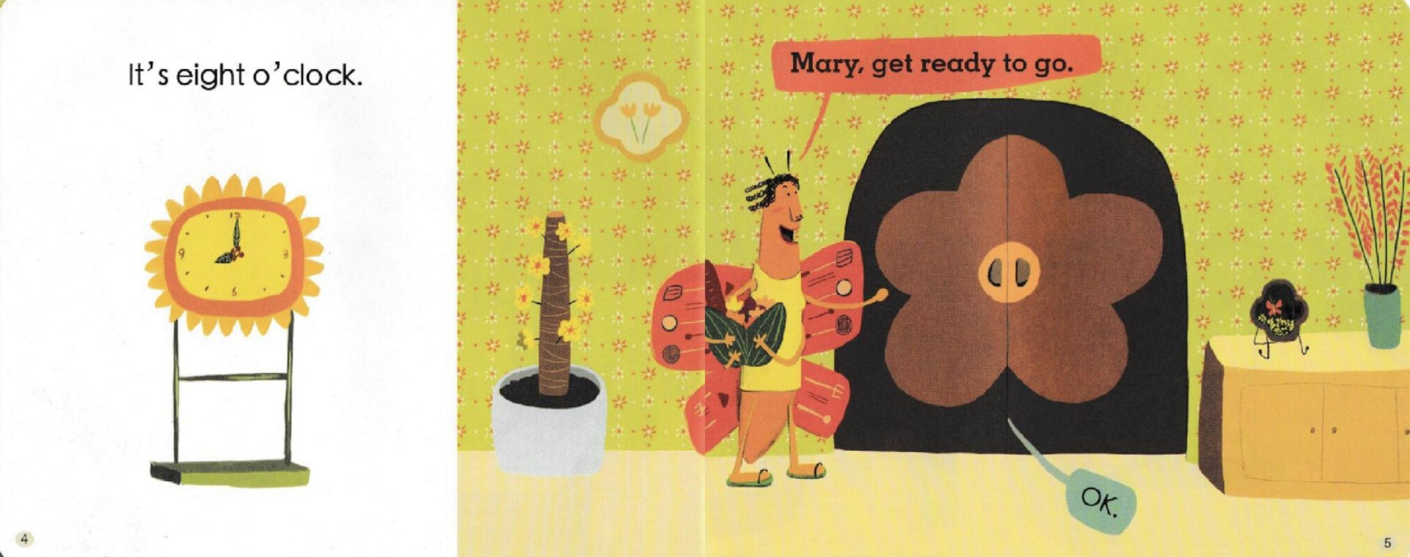 Hurry up,Mary绘本故事第4页