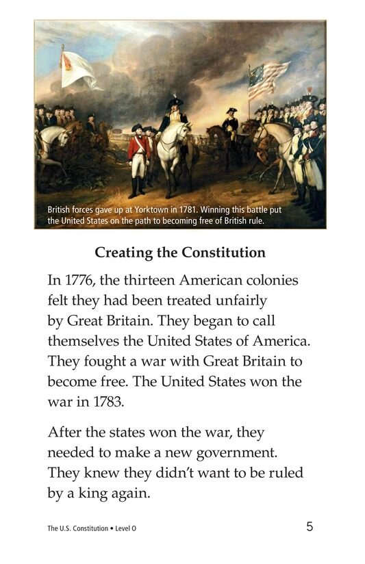 The U.S. Constitution绘本故事第4页