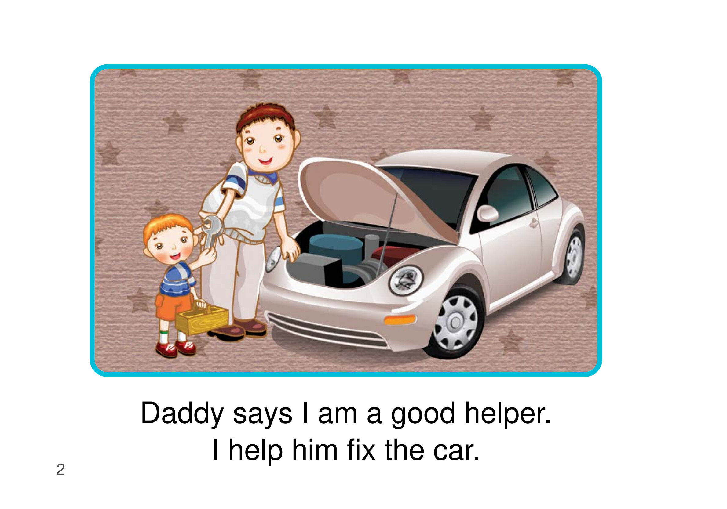 I Am a Good Helper绘本故事第4页