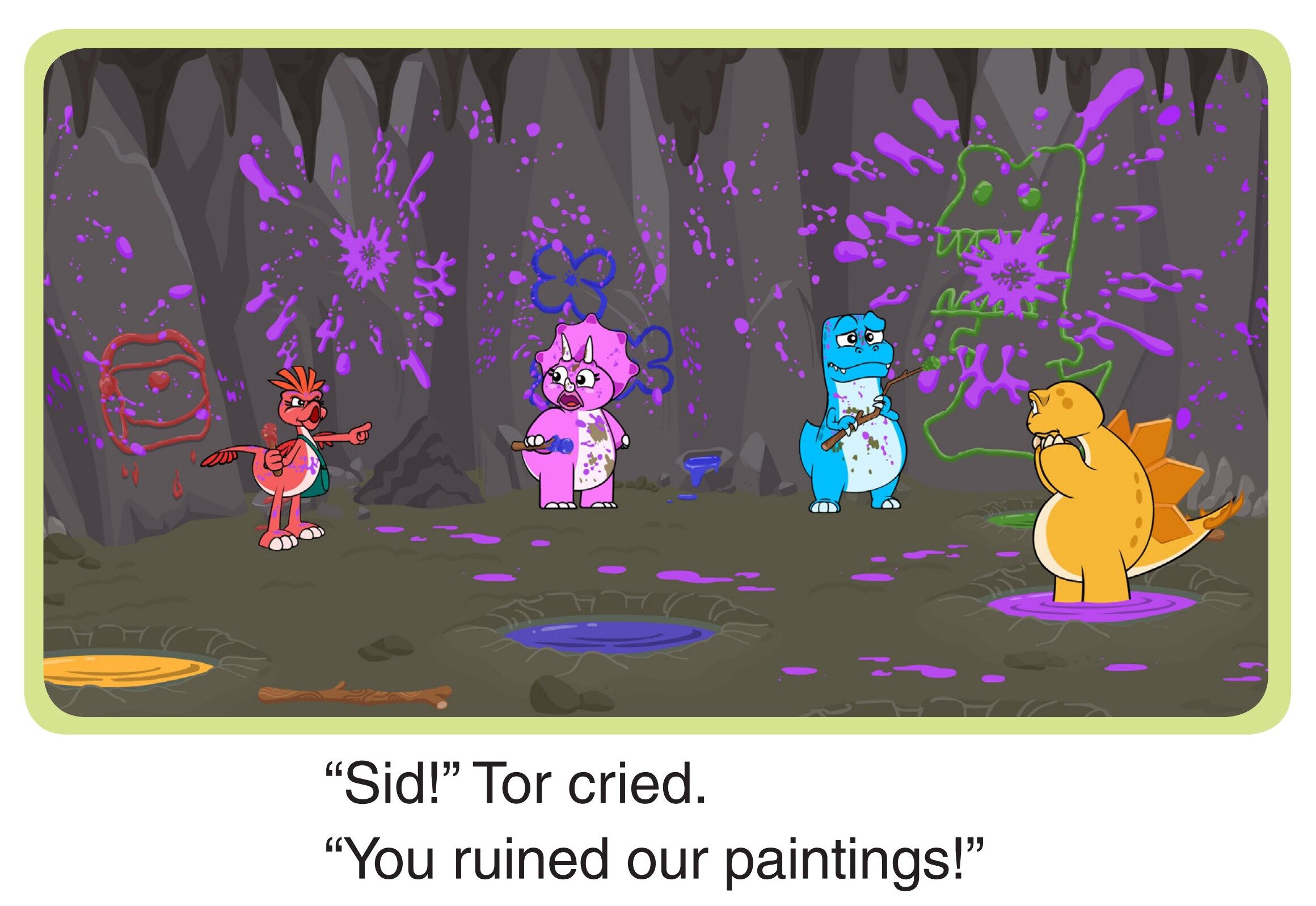 Paint Fight绘本故事第3页