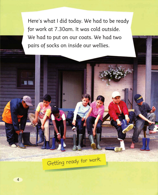 A Visit to the Farm绘本故事第5页