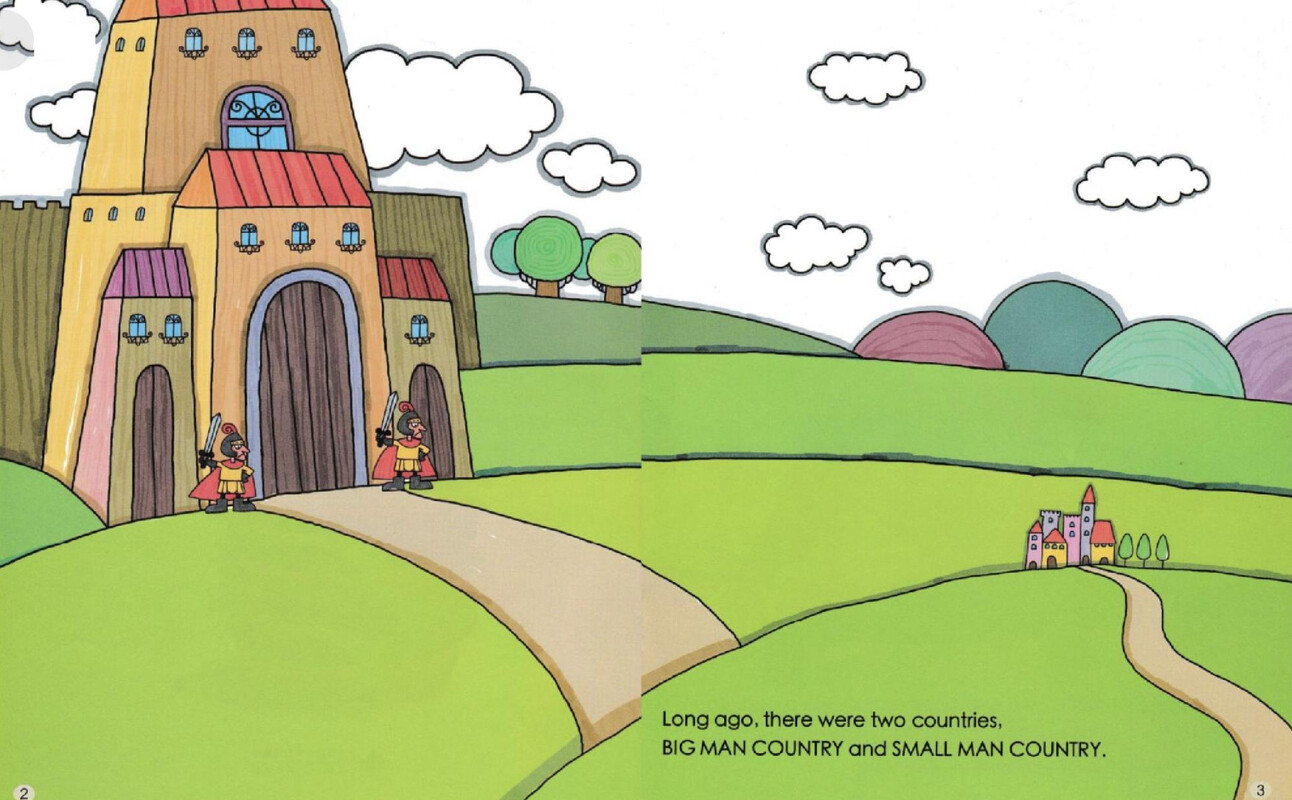 The biggest hamburger and the smallest pizza绘本故事第3页