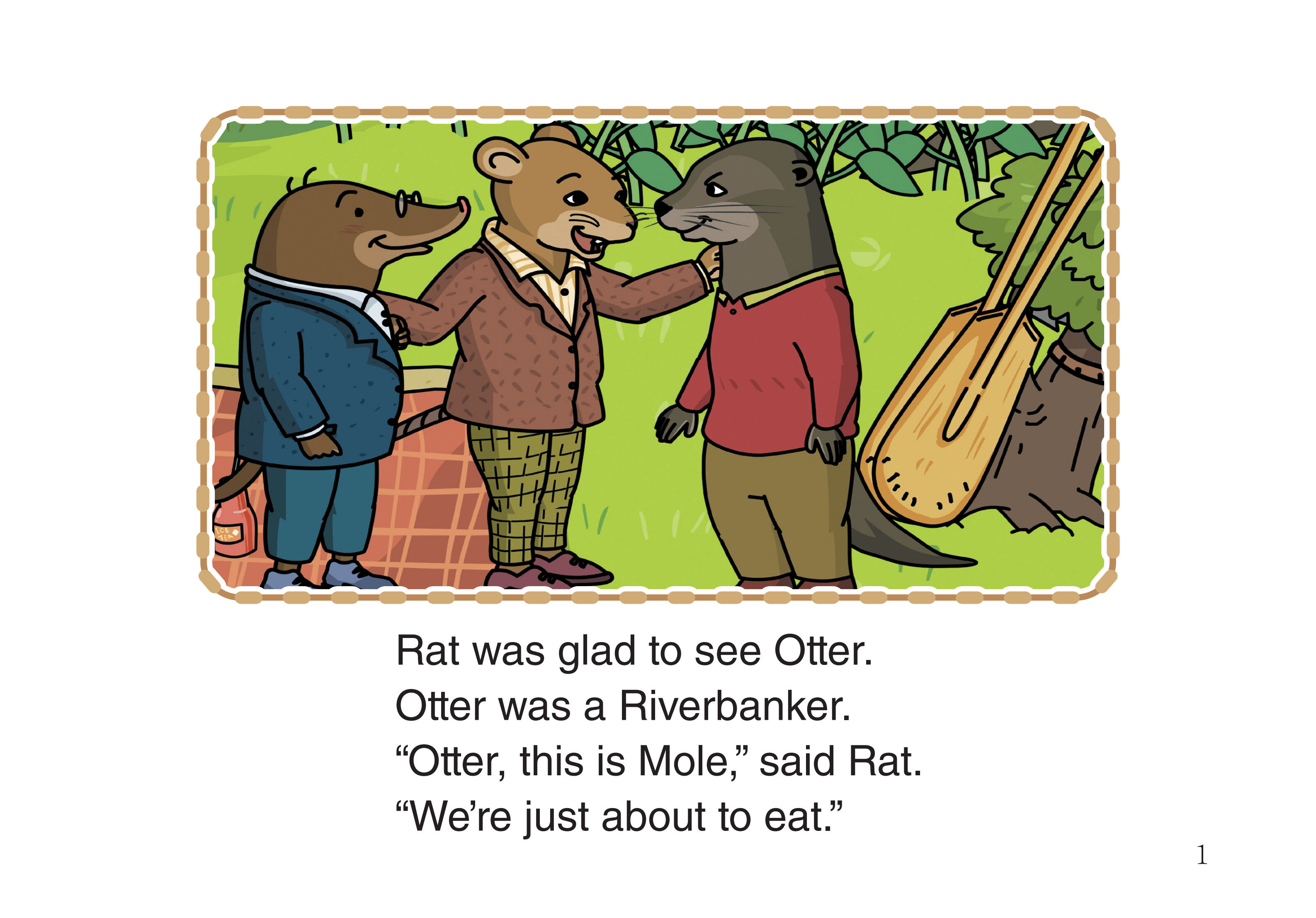 Mole Overboard!绘本故事第3页