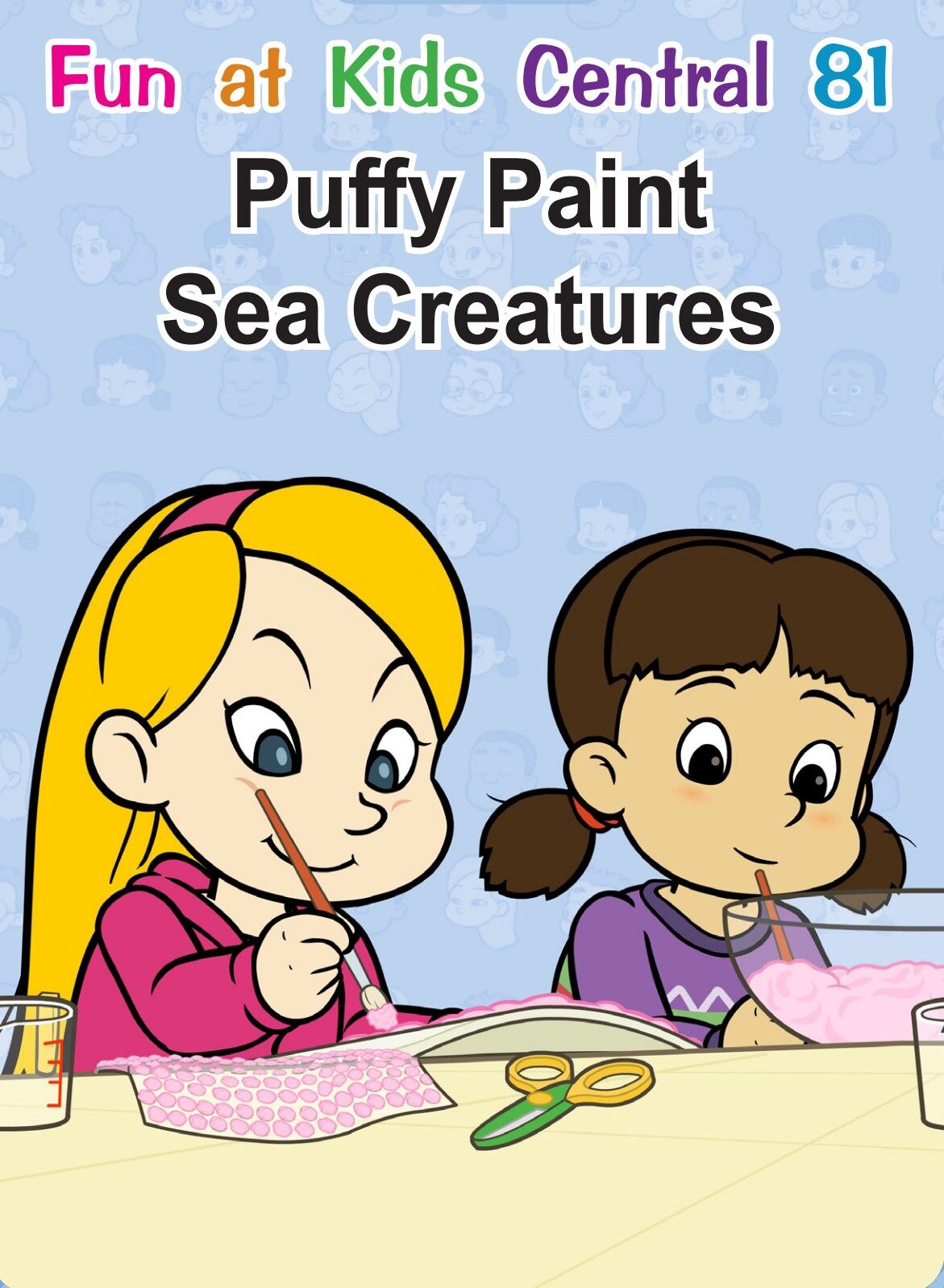 Puffy Paint Sea Creatures绘本故事第2页