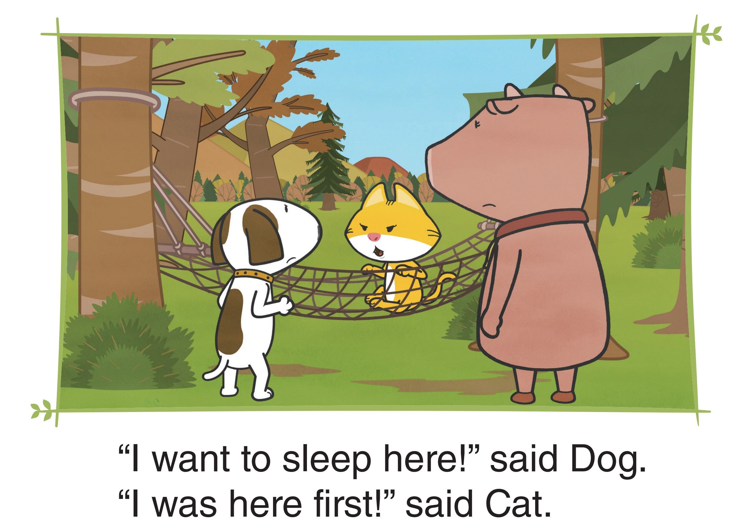 No Fair!绘本故事第5页