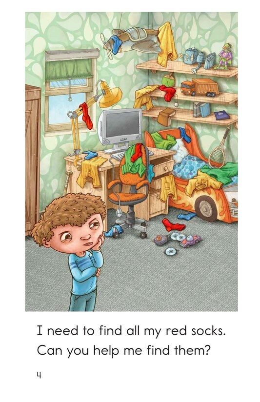 Cleaning My Room绘本故事第4页