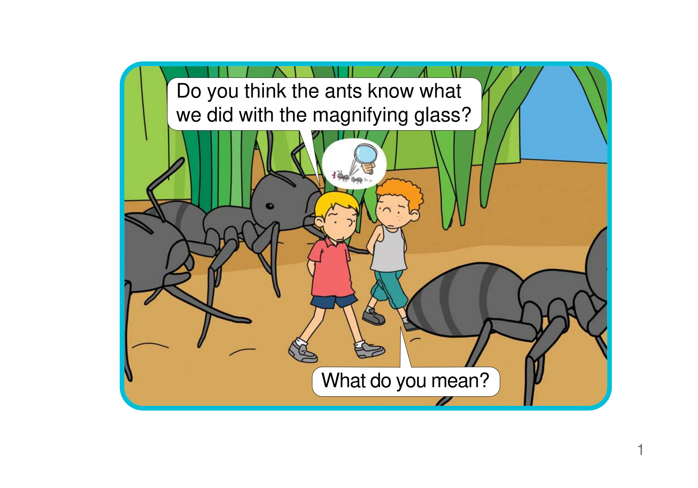 Into the Ant Hole绘本故事第3页