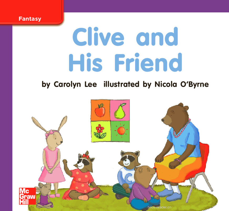 GK ELL U09W2 Clive and His Friend绘本故事第2页
