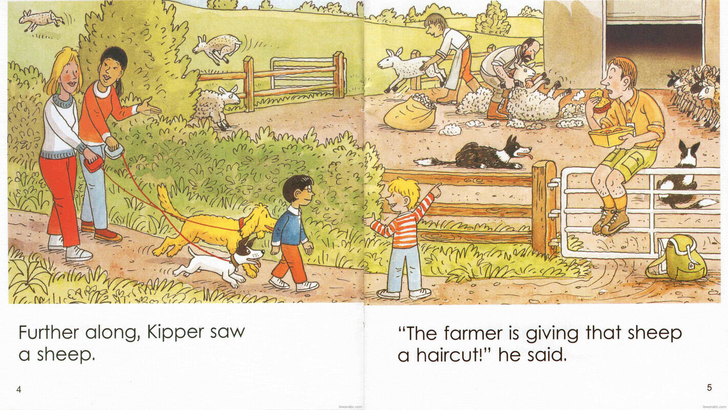 A Walk in the Sun绘本故事第5页