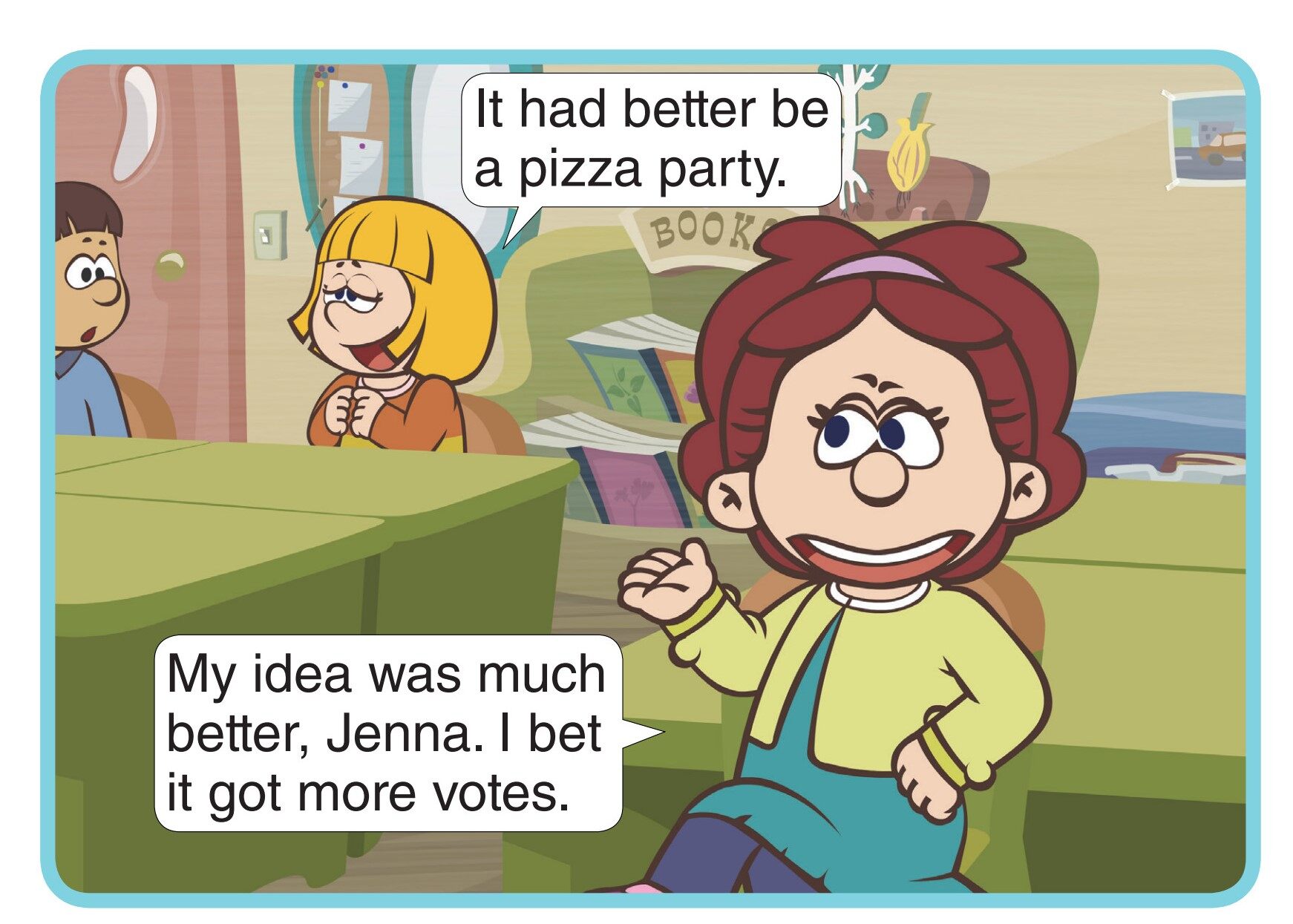 The Class Reward绘本故事第4页