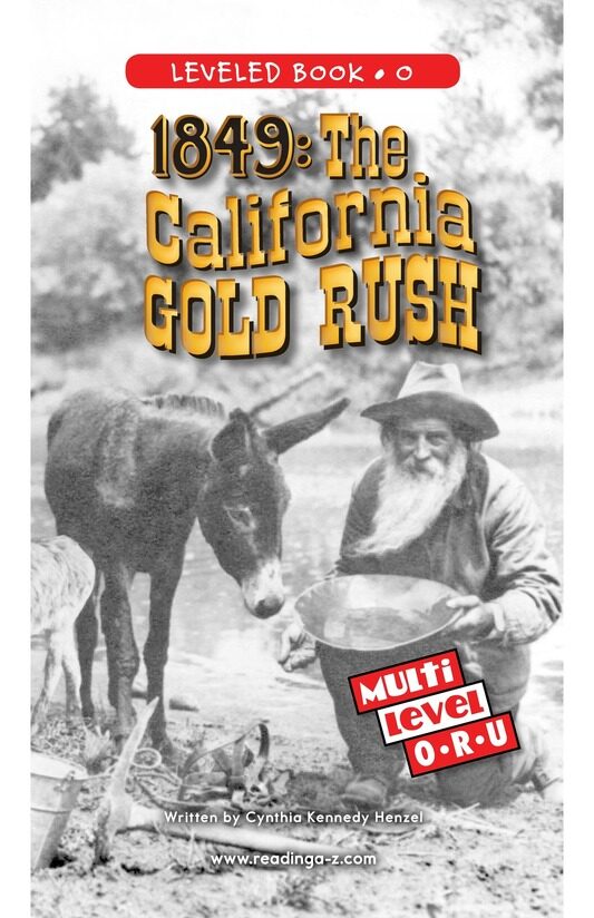 1849 The California Gold Rush绘本故事第2页