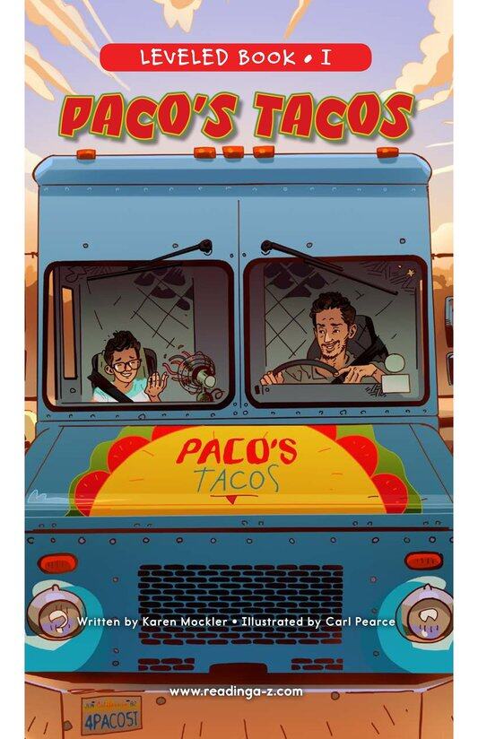 Paco's Tacos绘本故事第2页