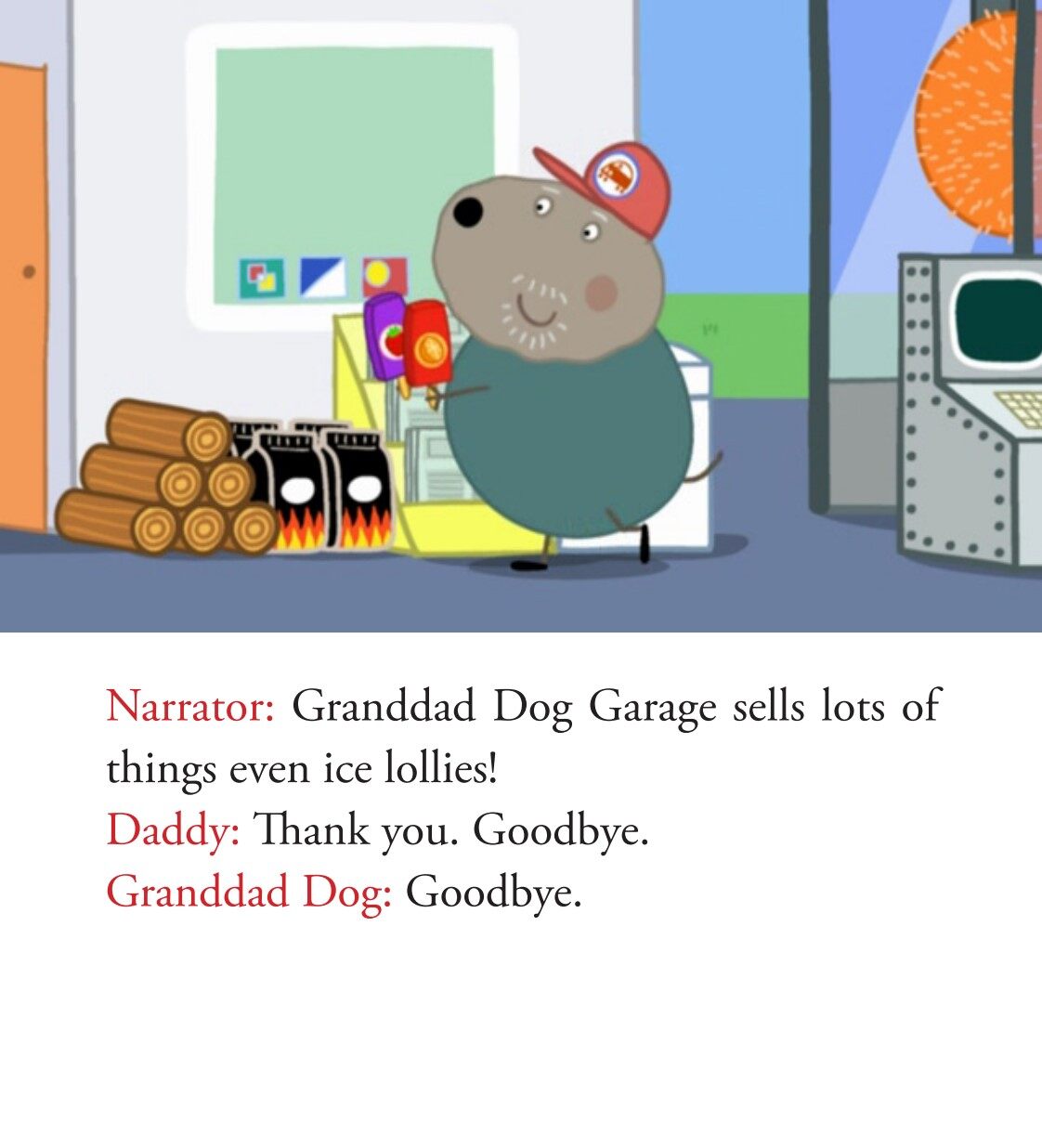 Granddad Dogs Garage绘本故事第5页