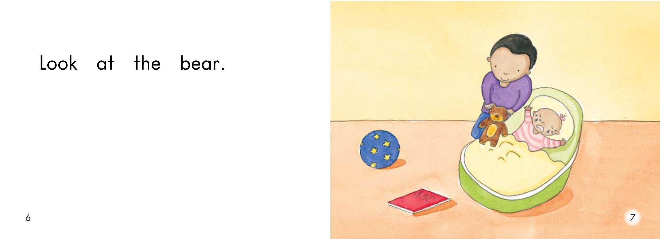 My baby sister绘本故事第5页