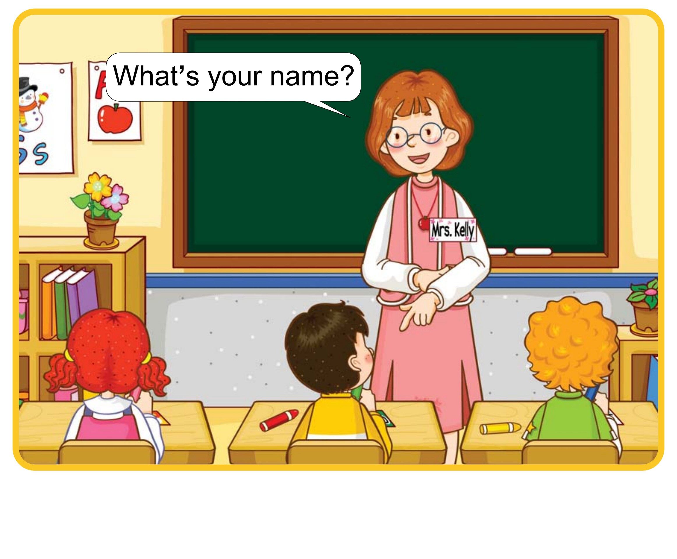 My Name Is Minwoo绘本故事第4页