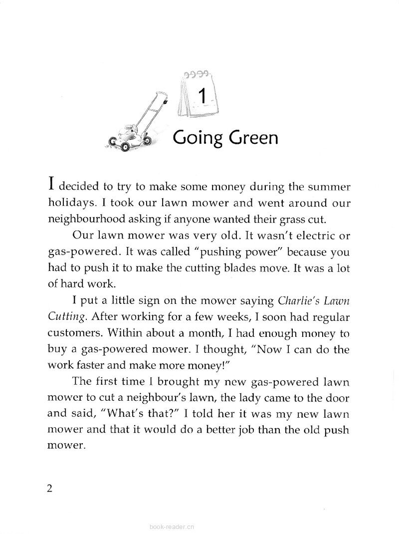 Going Green 绘本故事第3页