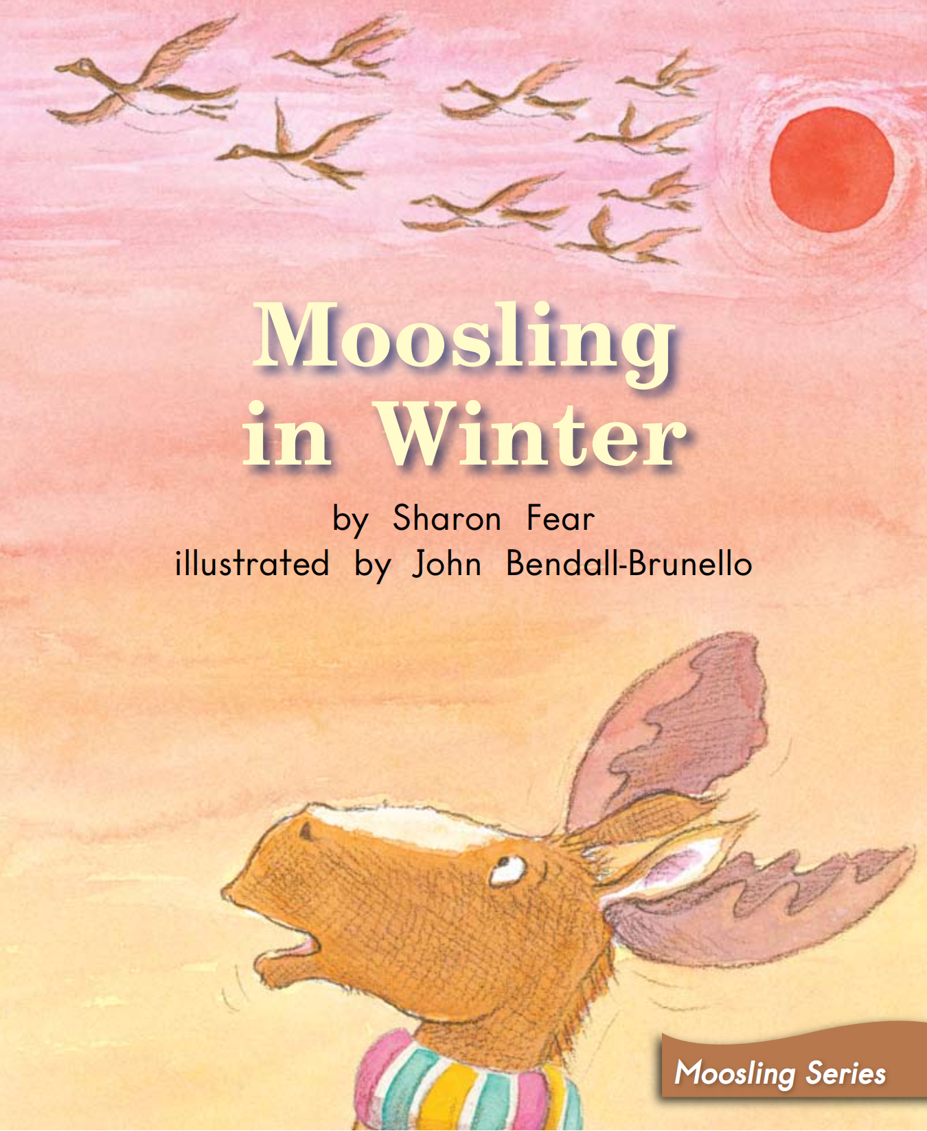 Moosling in Winter绘本故事第2页