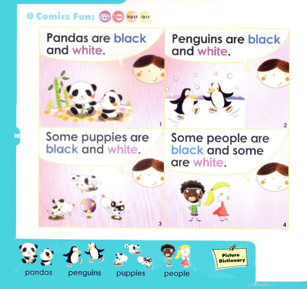 8 Black and White绘本故事第2页